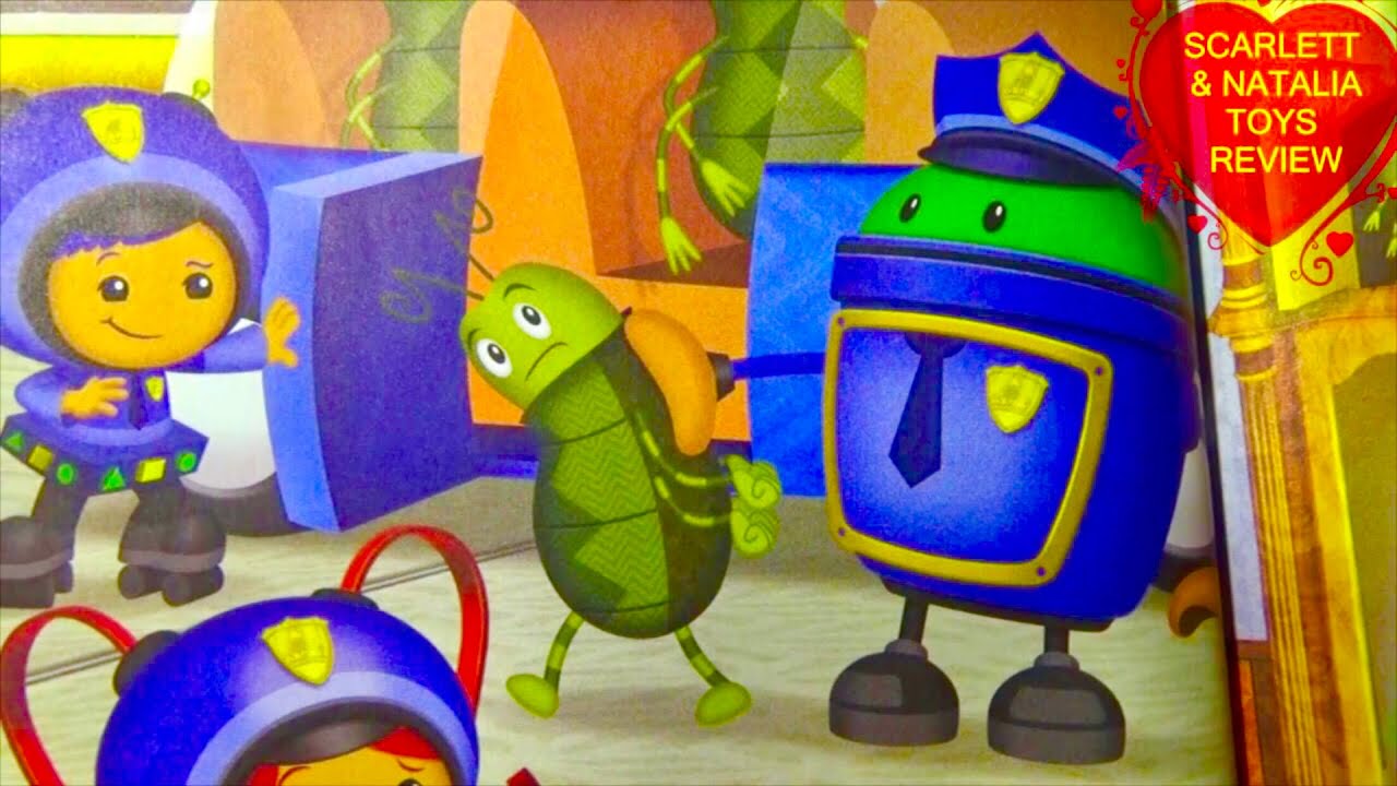 TEAM UMIZOOMI - TOP COPS - BOOK - Read Aloud - Stinkbugs