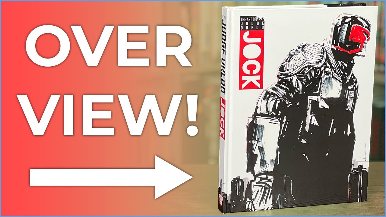 Обзор комикса «Искусство Судьи Дредда» от Джока | Искусство 2000 AD