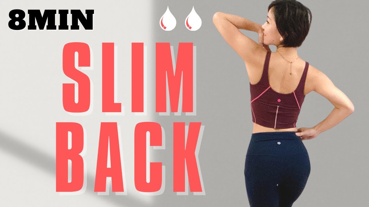 【8MIN】Burn Back Fat I SLIM BACK WORKOUT