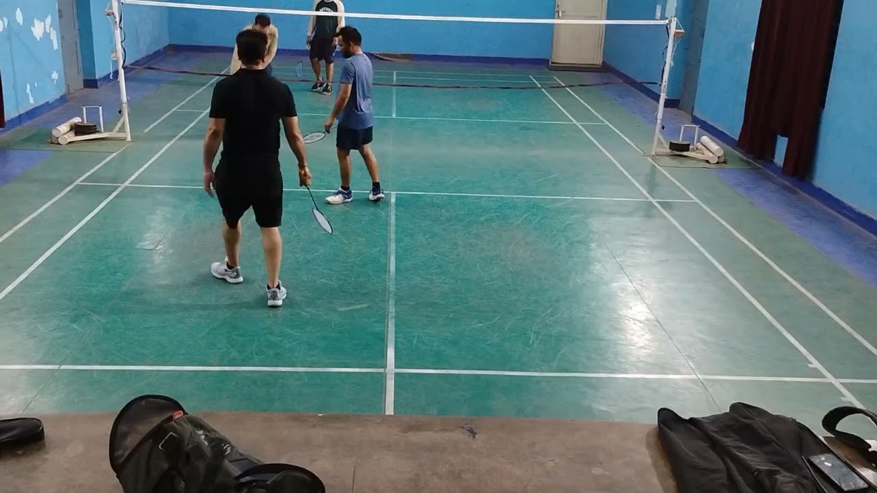 Badminton doubles