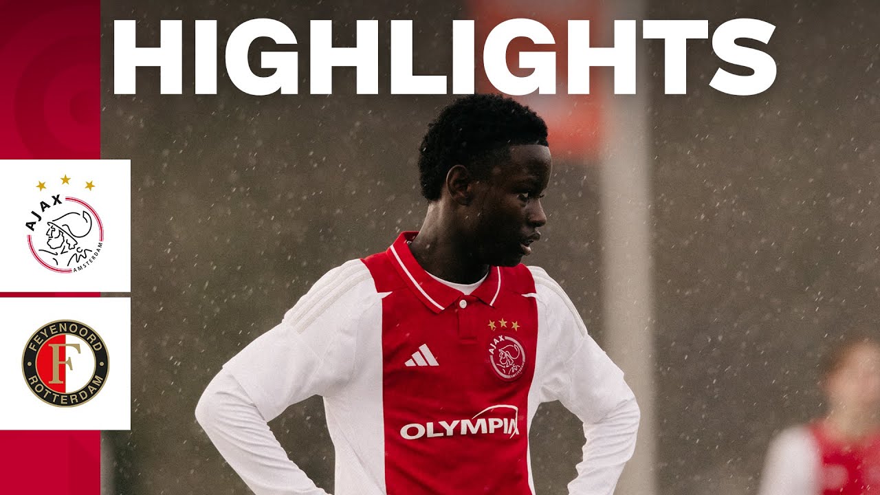 Clash at De Toekomst ⚔️ | Highlights Ajax O15 - Feyenoord O15