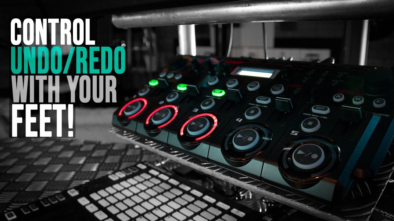 How To Setup BOSS RC-505 Undo/Redo Settings - Tutorial