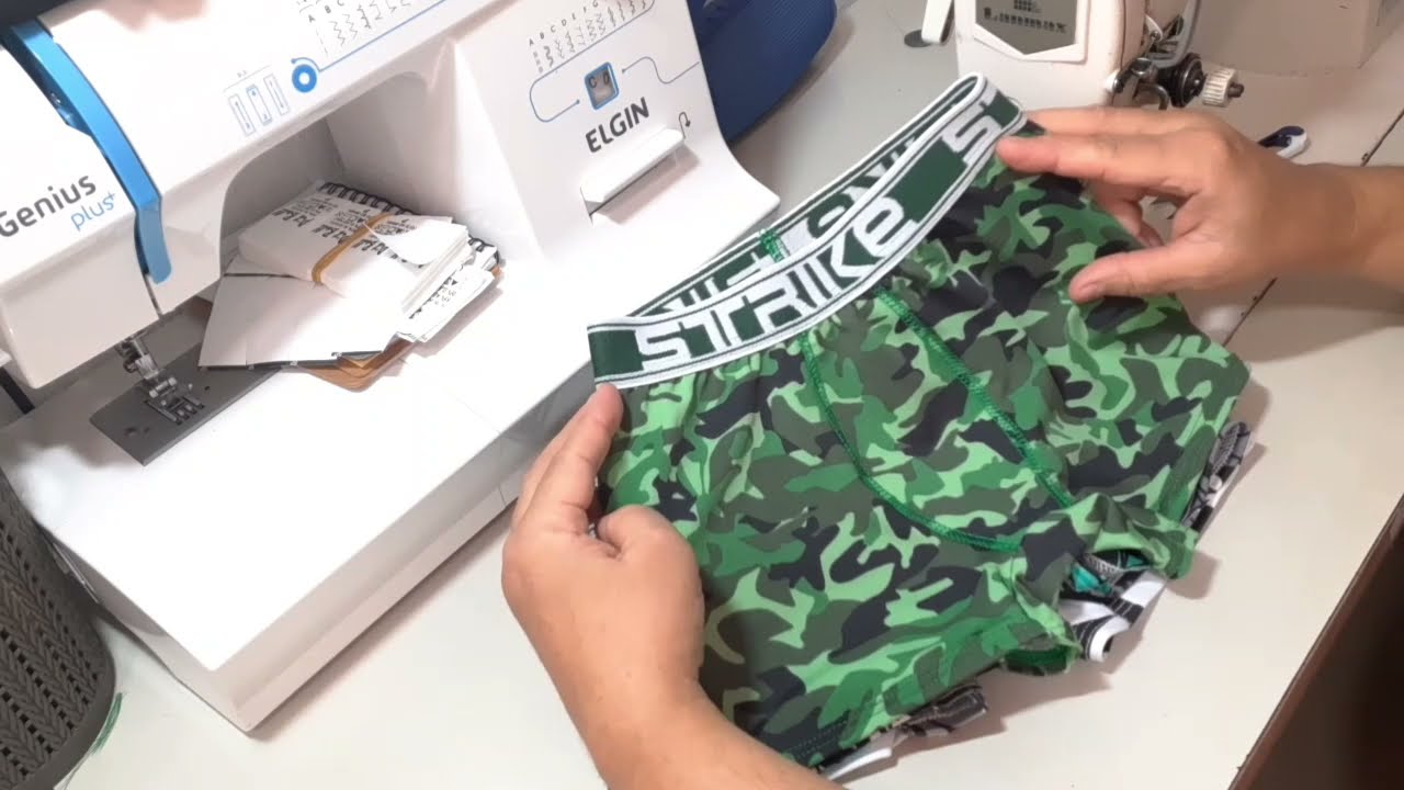 Cuequinha BOXER infantil #MOLDE GRÁTIS