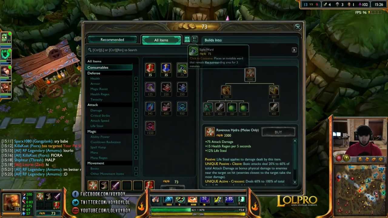 Crs Voyboy - Lee S olo top [runes+masteries] (Diamond l)