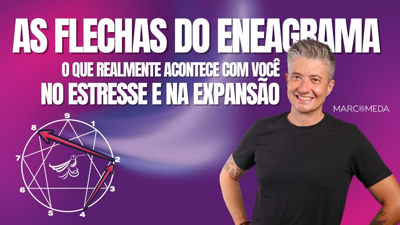 AS FLECHAS DO ENEAGRAMA – O que realmente acontece com você no estresse e na expansão - Marco Meda