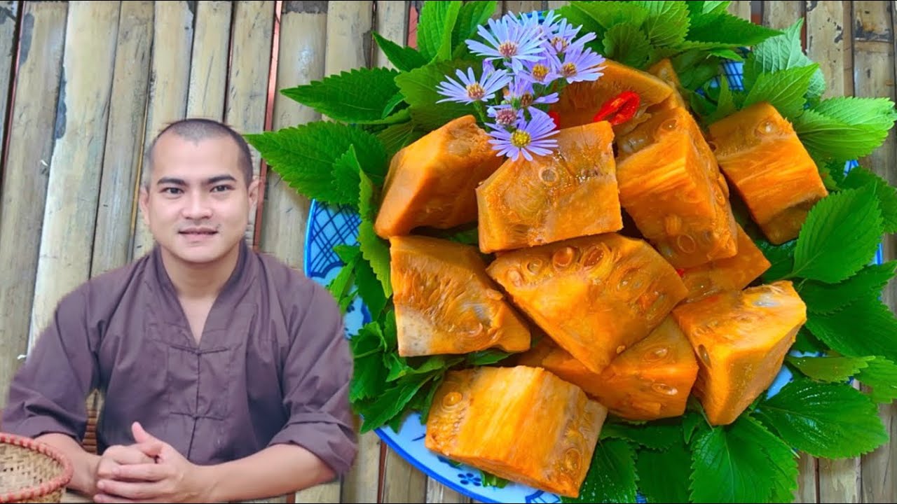 Nhà Có Mít Làm Ngay Món Chay Này Ai Cũng Thích | Bếp Chay Thầy Lâm