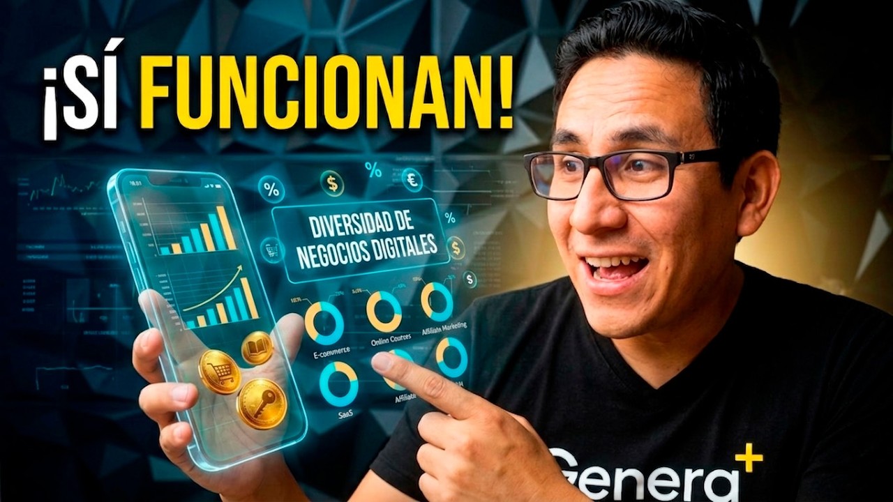 05 NEGOCIOS DIGITALES para GENERAR DINERO HOY MISMO