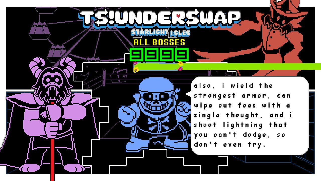 TS!UnderSwap - All Bosses + Extras