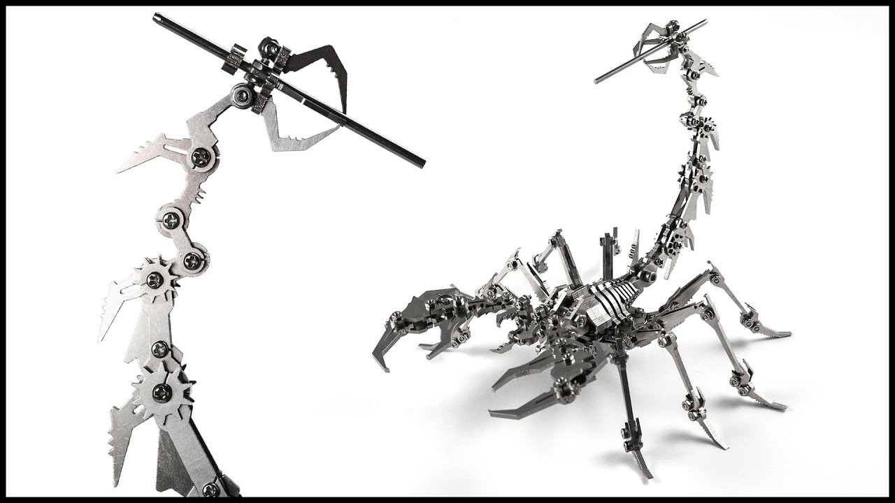 Building a Scorpion from Stainless Steel!!