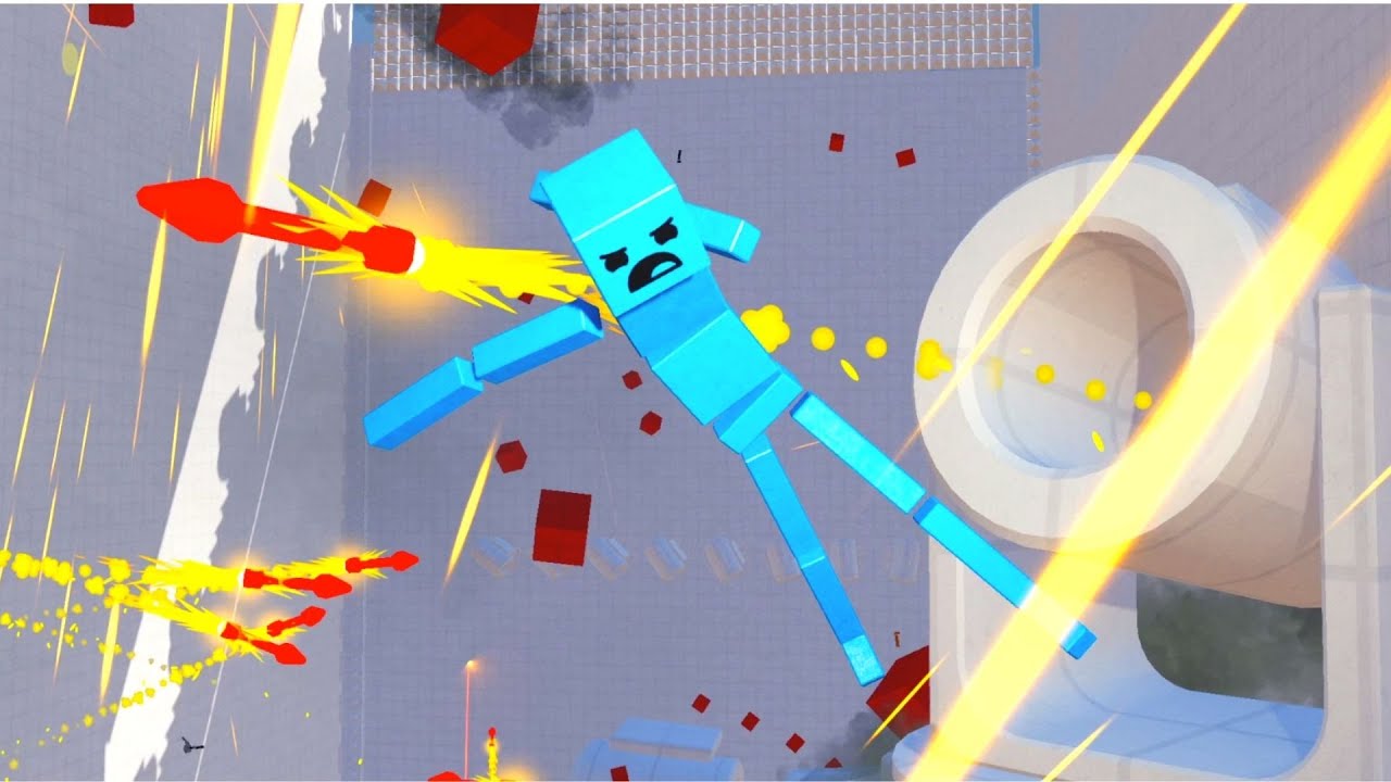 Рэгдоллы прыгают в хаос сверху - Fun With Ragdolls