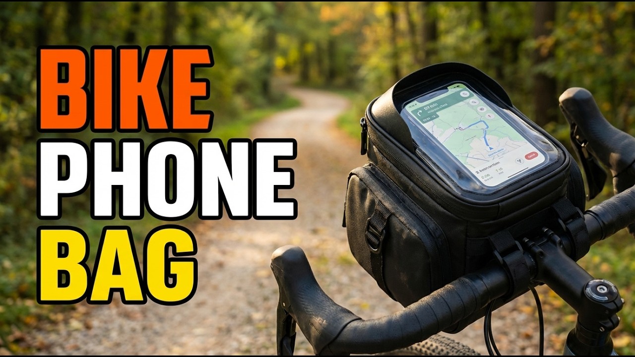 TOP 5 Best Bike Front Frame Bag with Phone Holder 2026