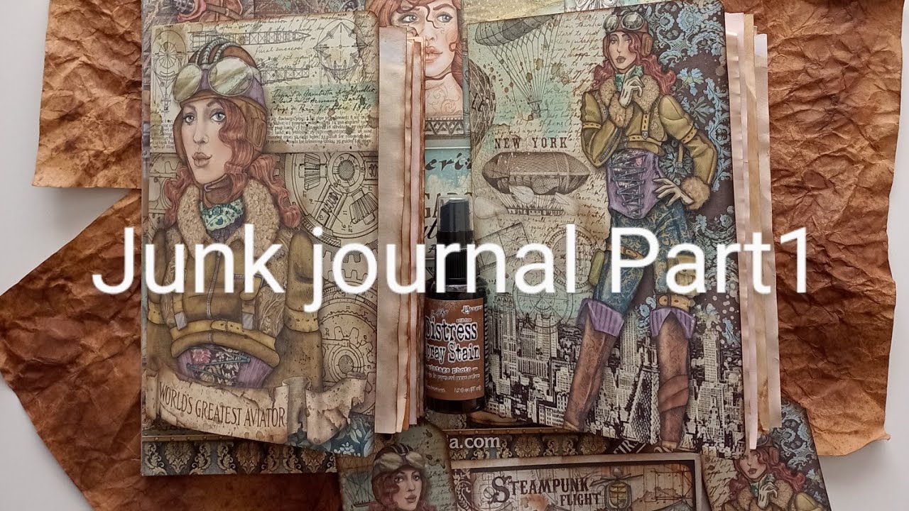 TUTO JUNK JOURNAL 