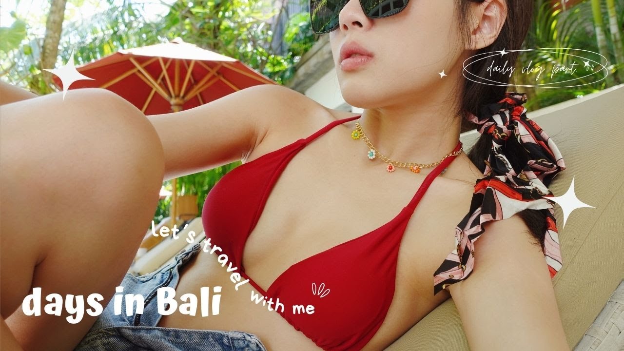 Bali Travel Vlog | Indonesia ✈️ 和我一起去巴厘岛 👒👙🏝 Food hunting, Resort, Beach club, Balinese massage ✨
