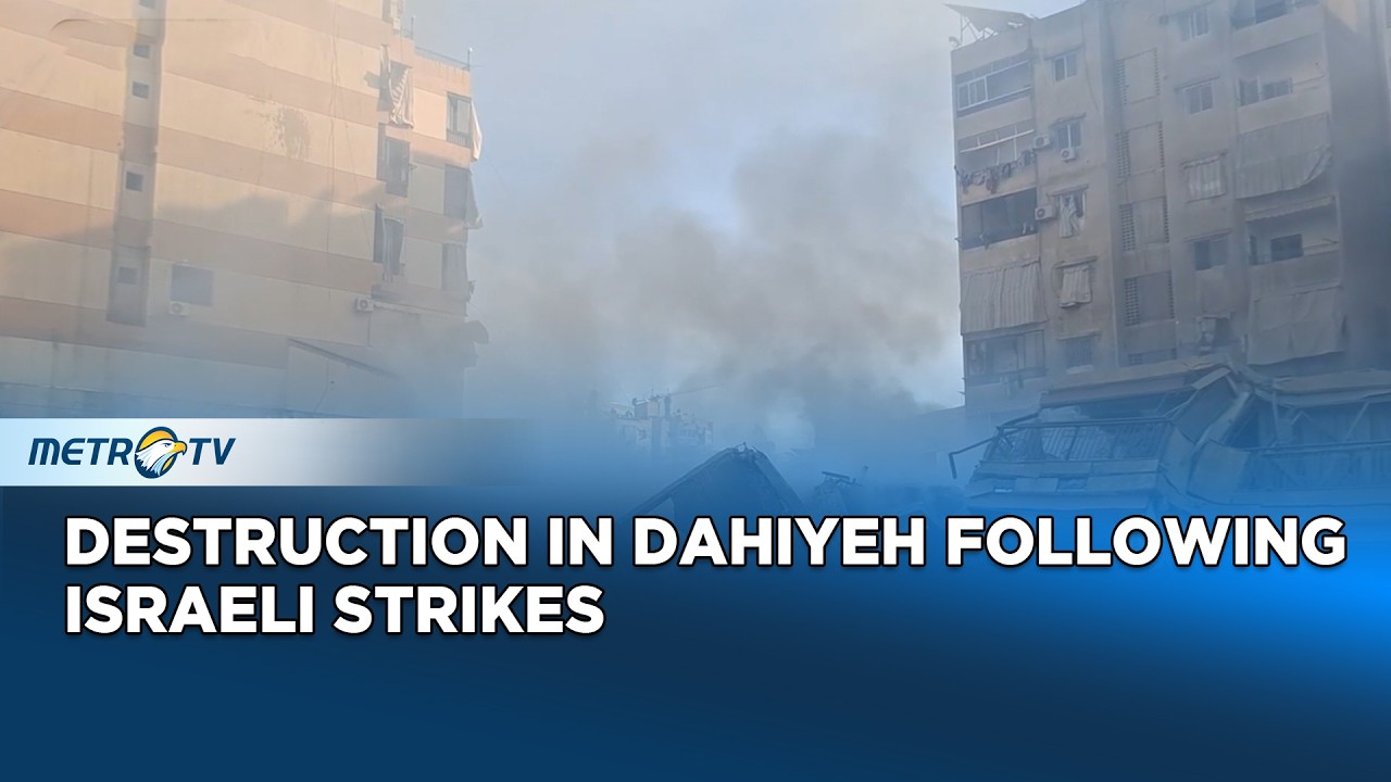 Devastation in Dahiyeh After Israeli Airstrikes, 123 Killed