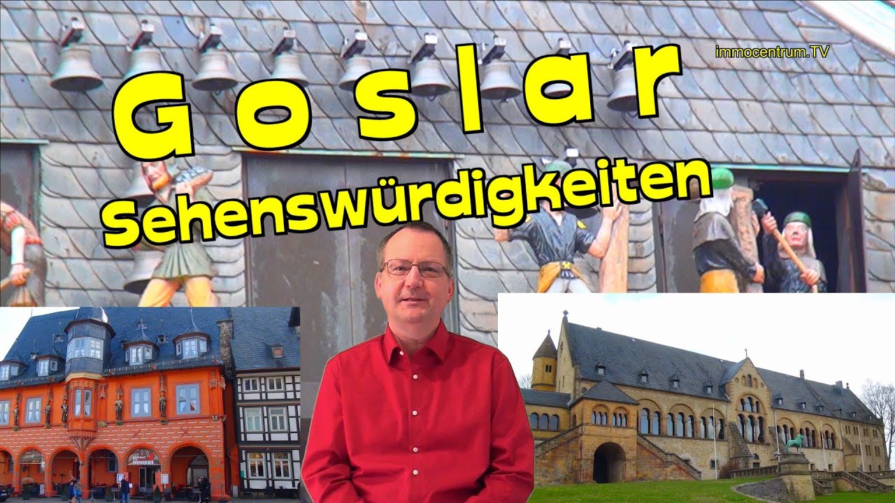 HARZ ! Goslar🪨🏛🌄🏰Sehenswürdigkeiten😃 Video*Rammelsberg*Stadtrundgang🤴Kaiserpfalz🏰Romanik*Reiseführer