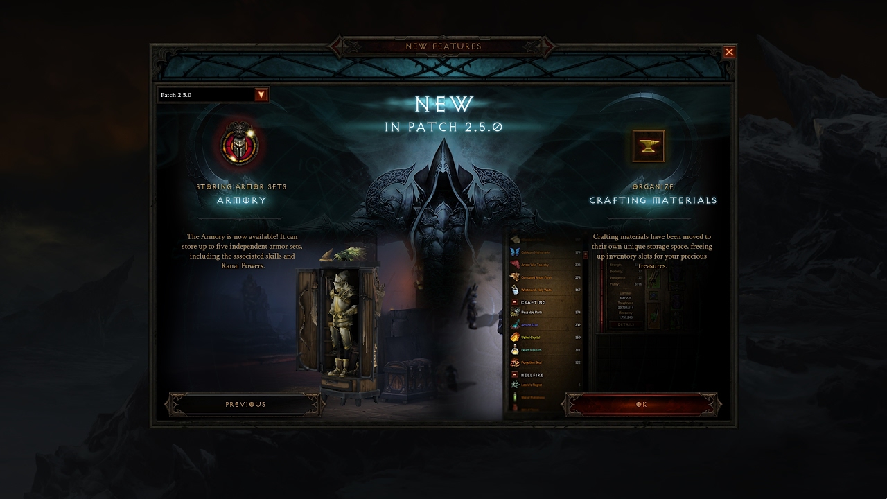 Diablo III - Patch 2.5.0 in 2 minutes