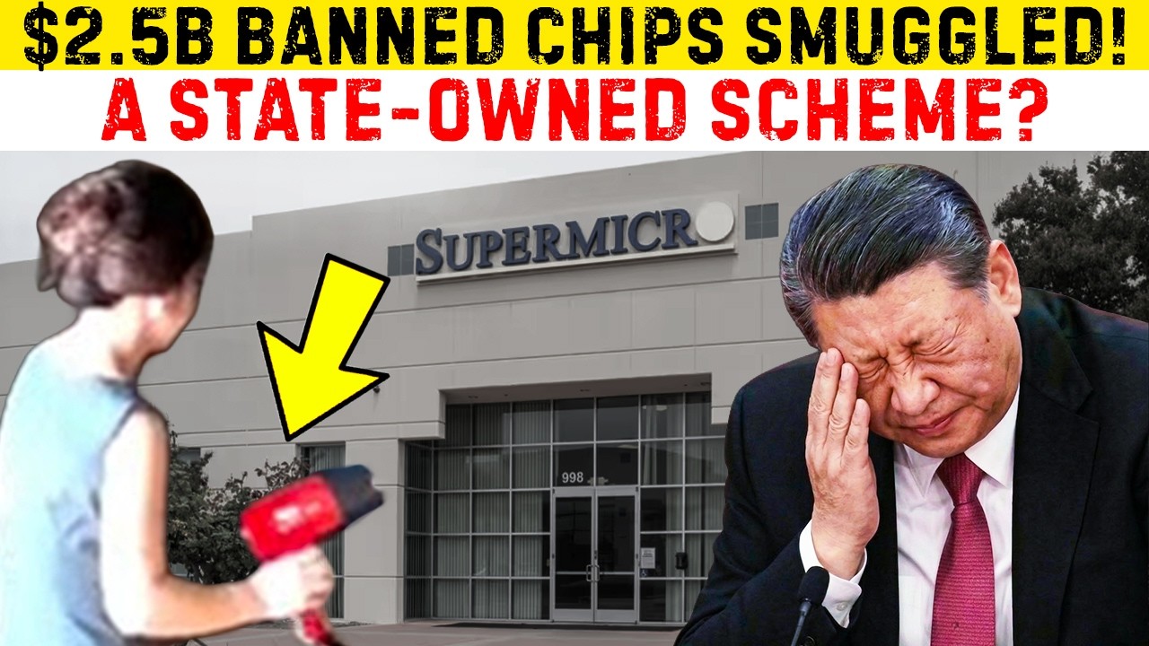 Раскрыта КРУПНЕЙШАЯ кража чипов в Китае! Трое мужчин обошли 100% санкций США.