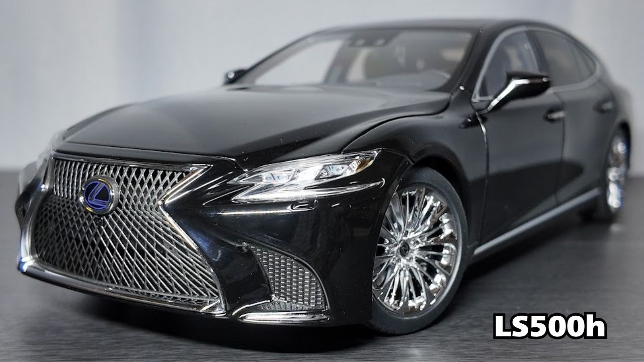Lexus LS500h Hybrid 高級の本質を追求する これからのプレミアム(漆黒の黒色) #lexus #autoart #diecastcollection #toyota