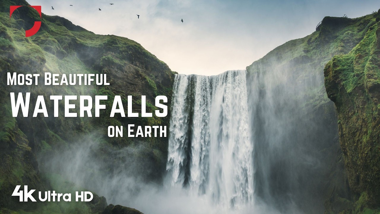 Most Beautiful Waterfalls on Earth | 4K Ultra HD