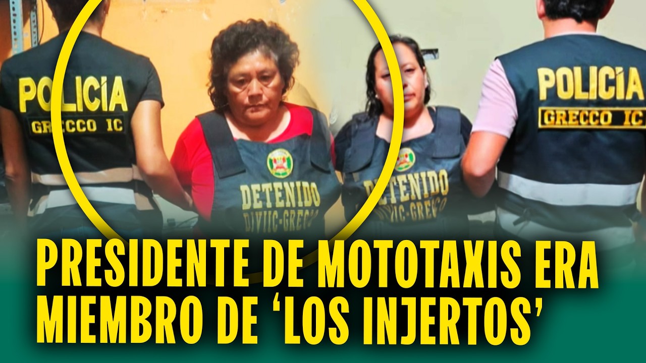 Se infiltr&oacute; en empresa de mototaxis para extorsionar: Caen integrantes 'Los Injertos del Cono Norte'