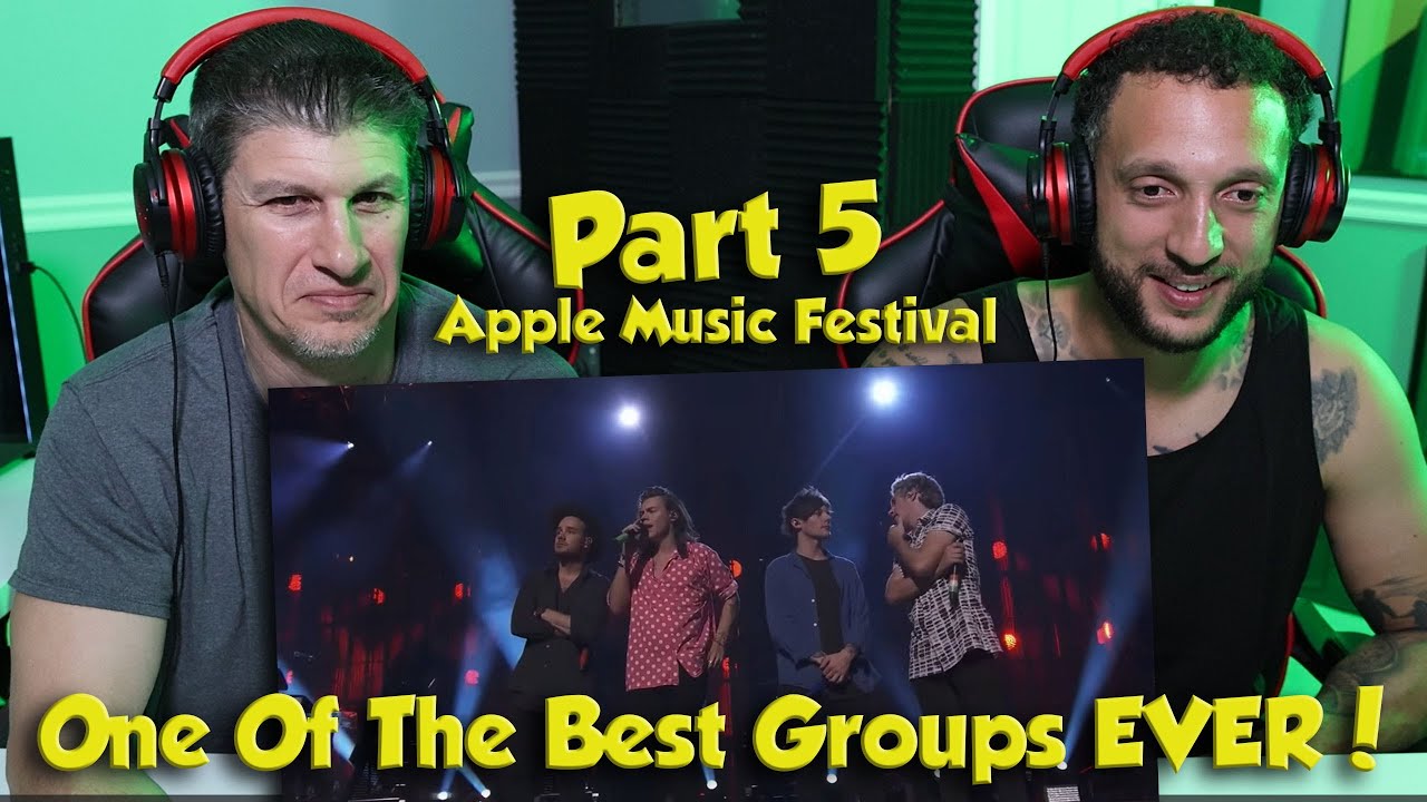 Реакция на One Direction - Apple Music Festival (2015) Часть 5!!!