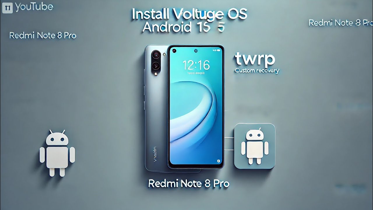 How to Install Voltage OS Android 15 ROM on Redmi Note 8 Pro | Step-by-Step Guide