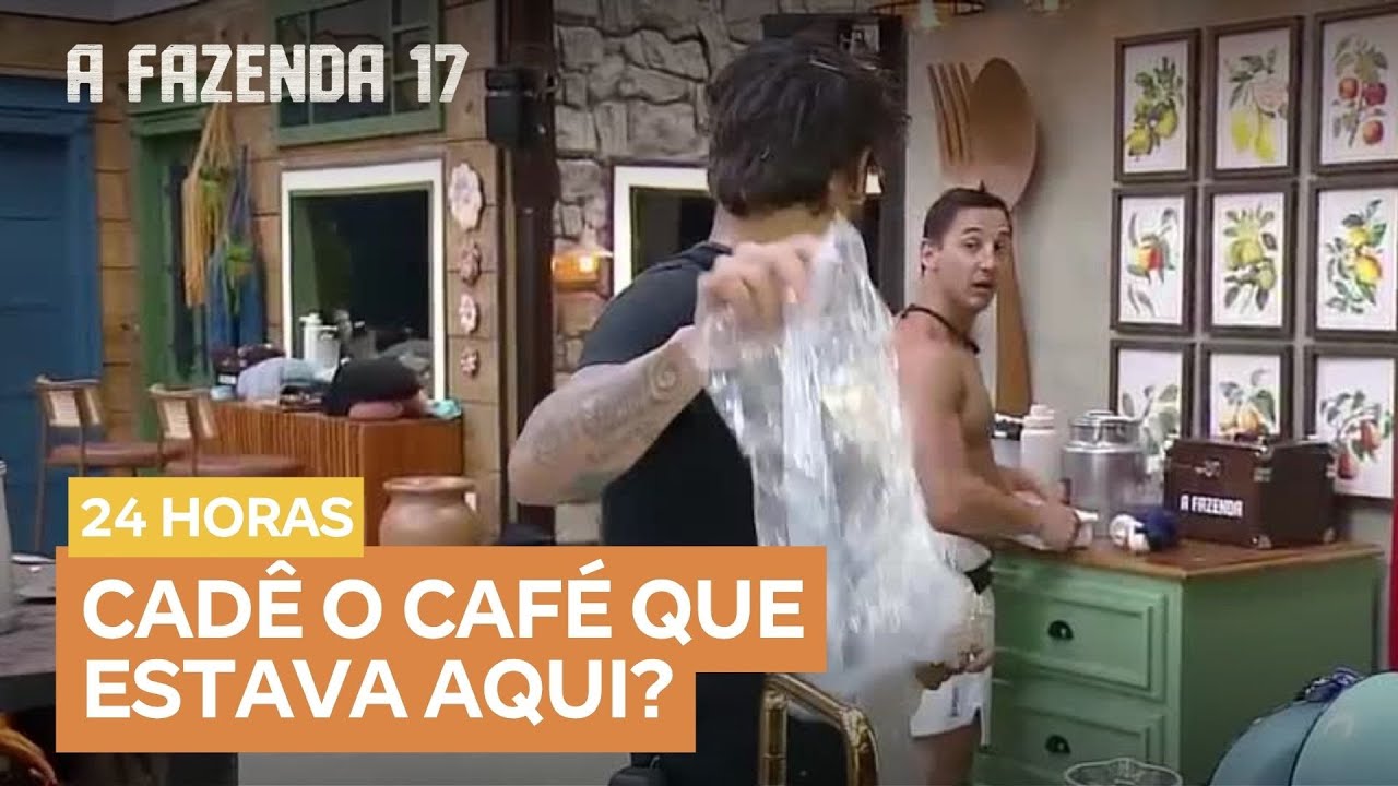 Falta de café e gelo irrita Mesquita e Shia: 'Vontade de colocar laxante' | A Fazenda 17