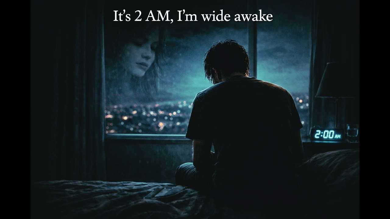 It’s 2 AM, I’m wide awake,#song #emotionalmusic #songs #englishsongs 