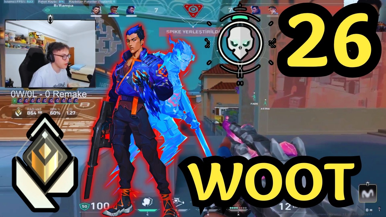 WOOT YORU 26 KILLS MVP Carry but Still LOST — VALORANT VOD