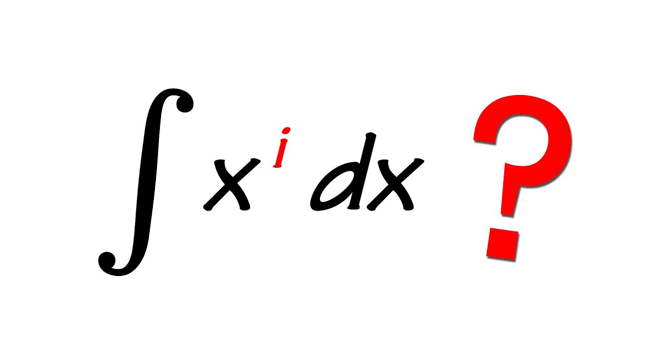 Can we integrate x^i?
