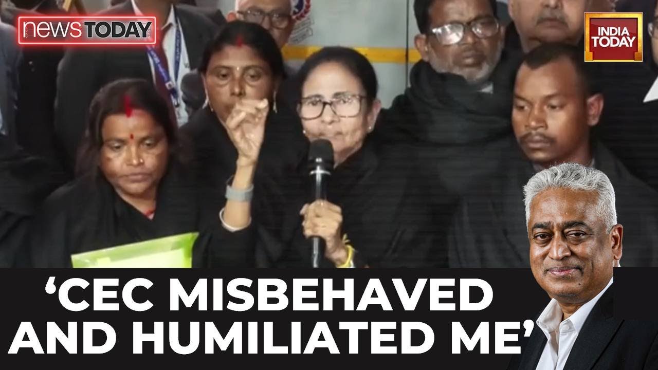 West Bengal SIR Row: CM Mamata Banerjee Calls CEC Gyanesh Kumar 'Arrogant' After Delhi Meeting