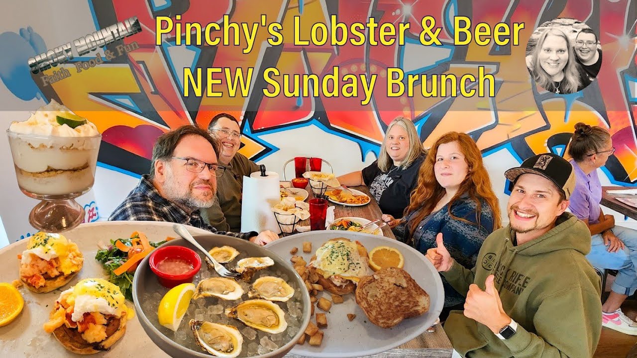 BRAND NEW Pinchy&rsquo;s Lobster & Beer Brunch With A Seafood Twist In The Smokies! Sevierville, Tennessee
