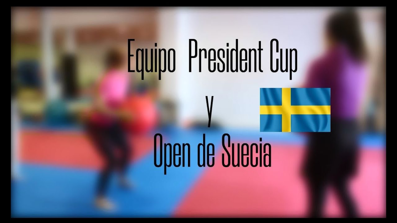 Equipo para la President Cup y Open de Suecia