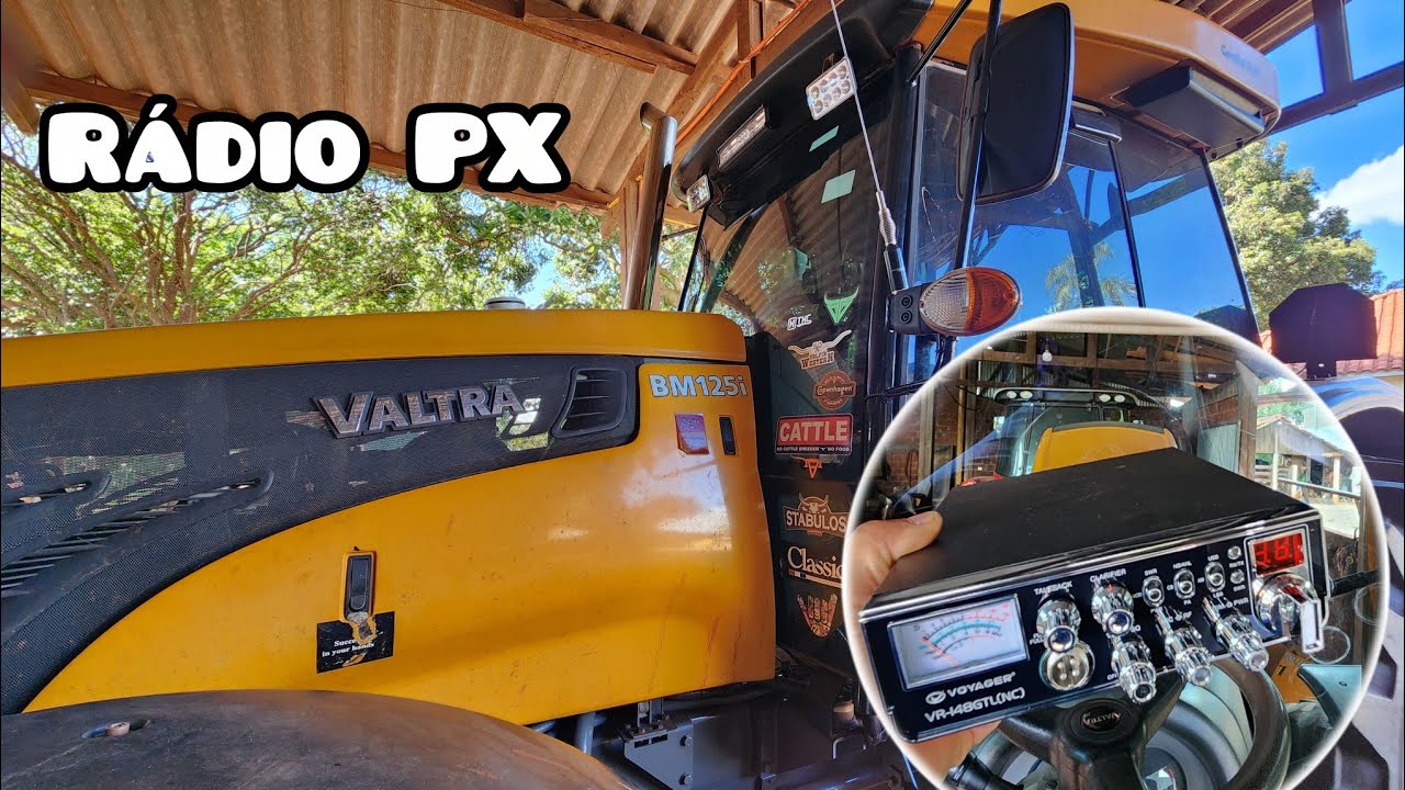 Radio PX no BM125 como instalar 