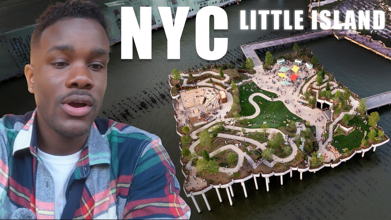 INSIDE NYC's Man made Little Island & My Favorite Burger