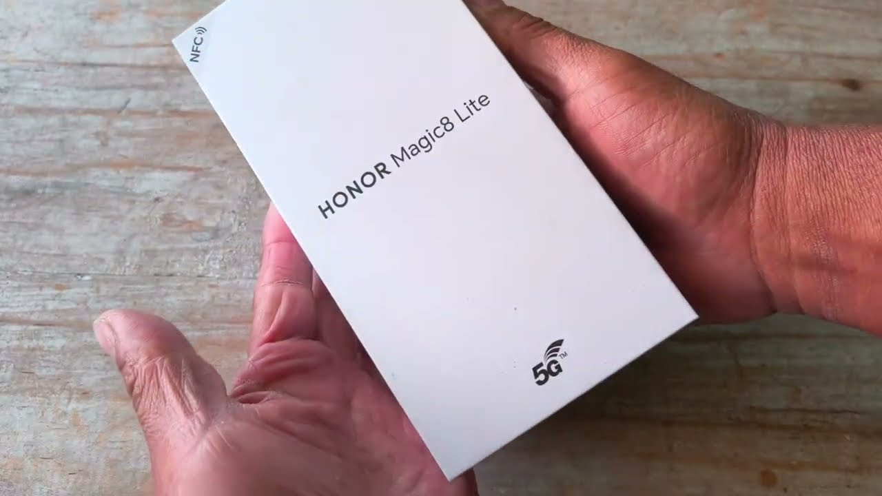 Unboxing Honor Magic 8 lite