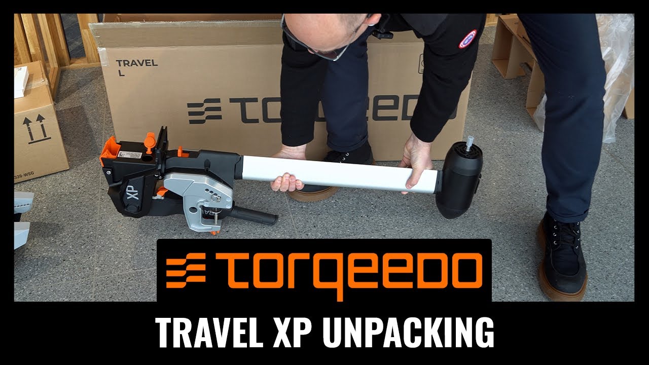 Unpacking Torqeedo Travel & Travel XP Modelljahr 2024 | Echolotzentrum.de