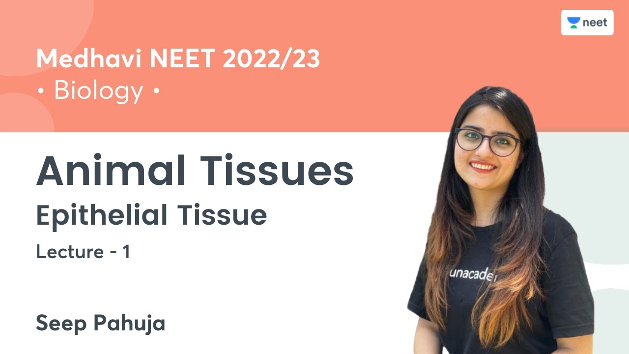 Animal Tissues | Epithelial Tissue | L1 | NEET 2022/23 | Seep Pahuja