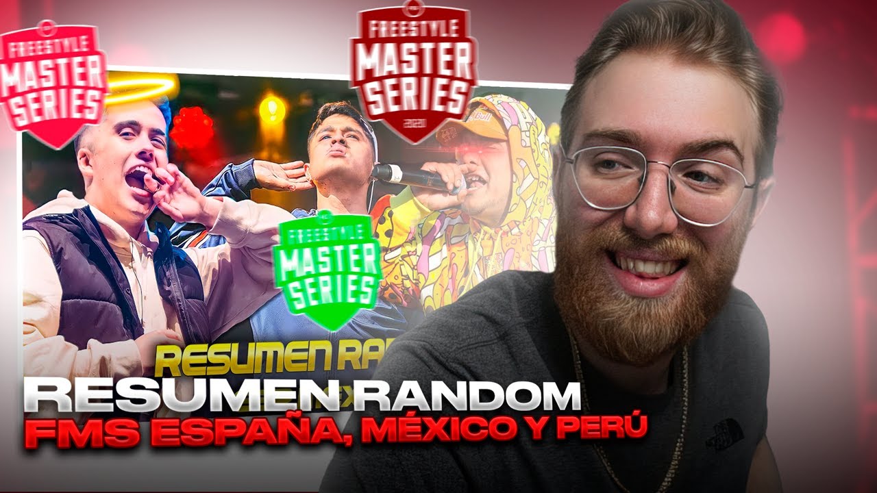 RODRIGO QUESADA REACCIONA A RESUMEN RANDOM FMS ESPAÑA MEXICO Y PERÚ DE EL HUMOR DEL FREESTYLE