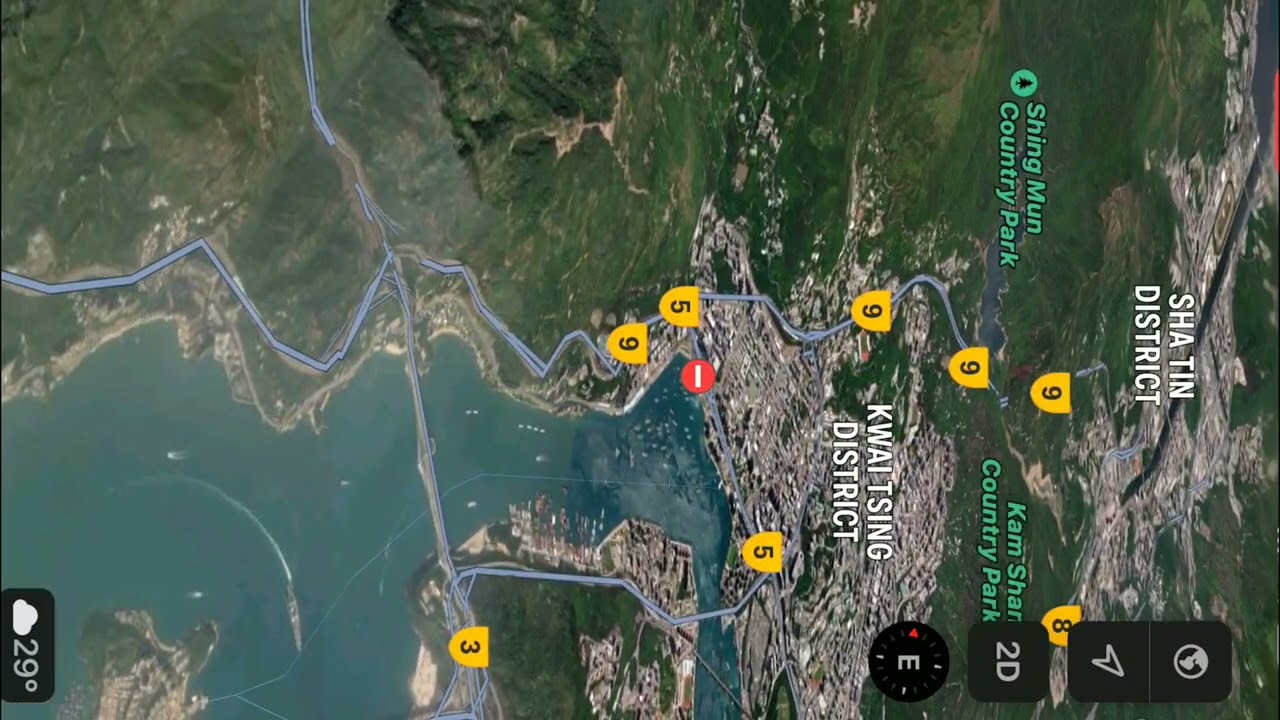 👀👀Hong Kong new video map video