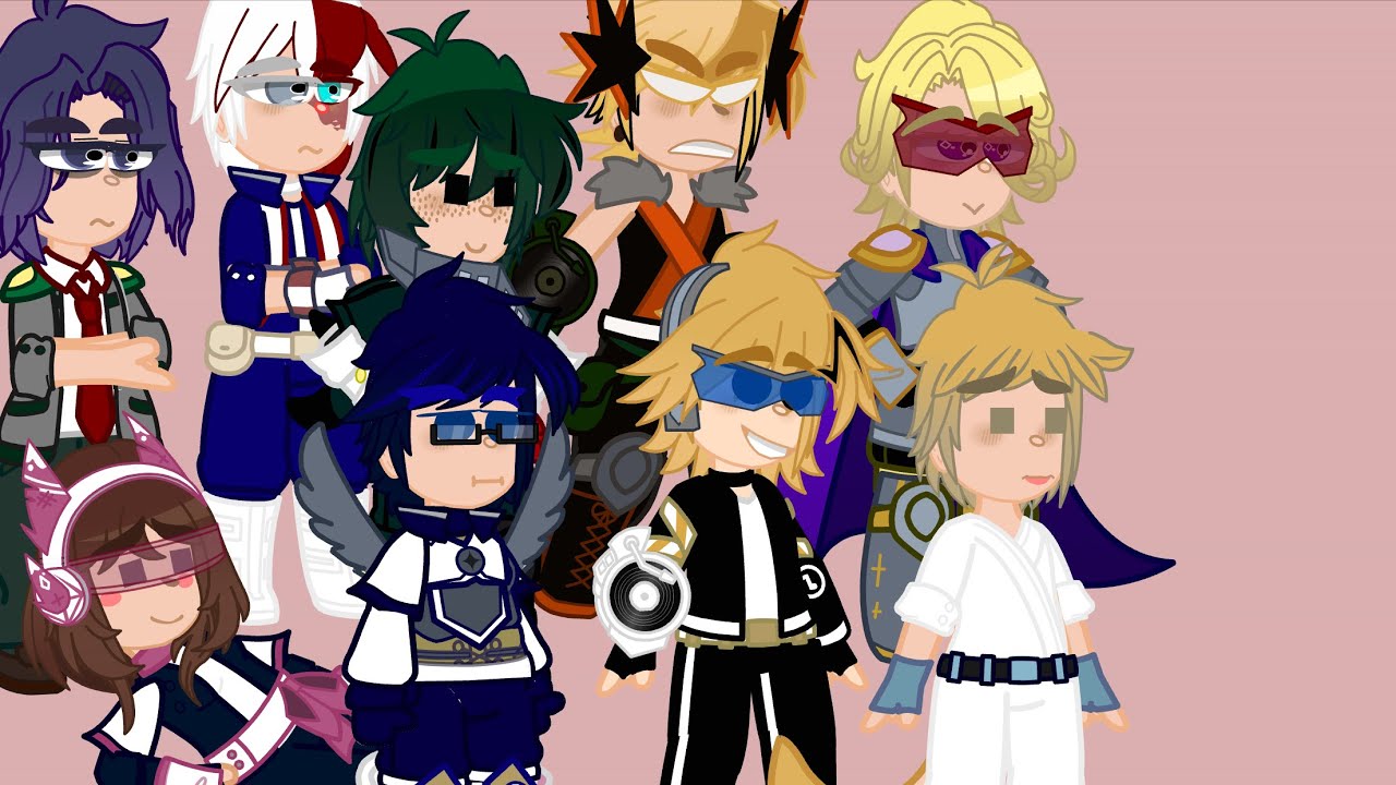 My MHA/BNHA characters reaction to their old designs || read pinned comment