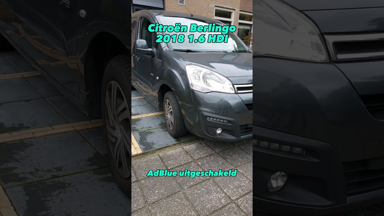 Citro&euml;n Berlingo 1.6 HDI | AdBlue #chiptuning | Tuningdoc