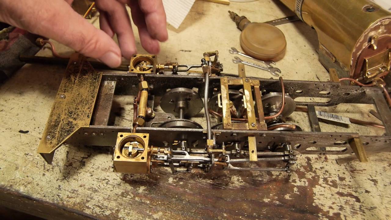 'Russell' Live Steam Model Locomotive Part 13