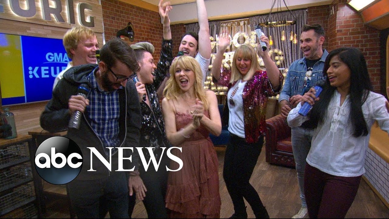 Kylie Minogue surprises her super-fans live on 'GMA'