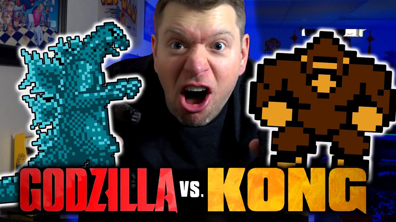 GODZILLA vs KING KONG Movie NES, Atari, Gameboy Video Games History and Review! - The Irate Gamer