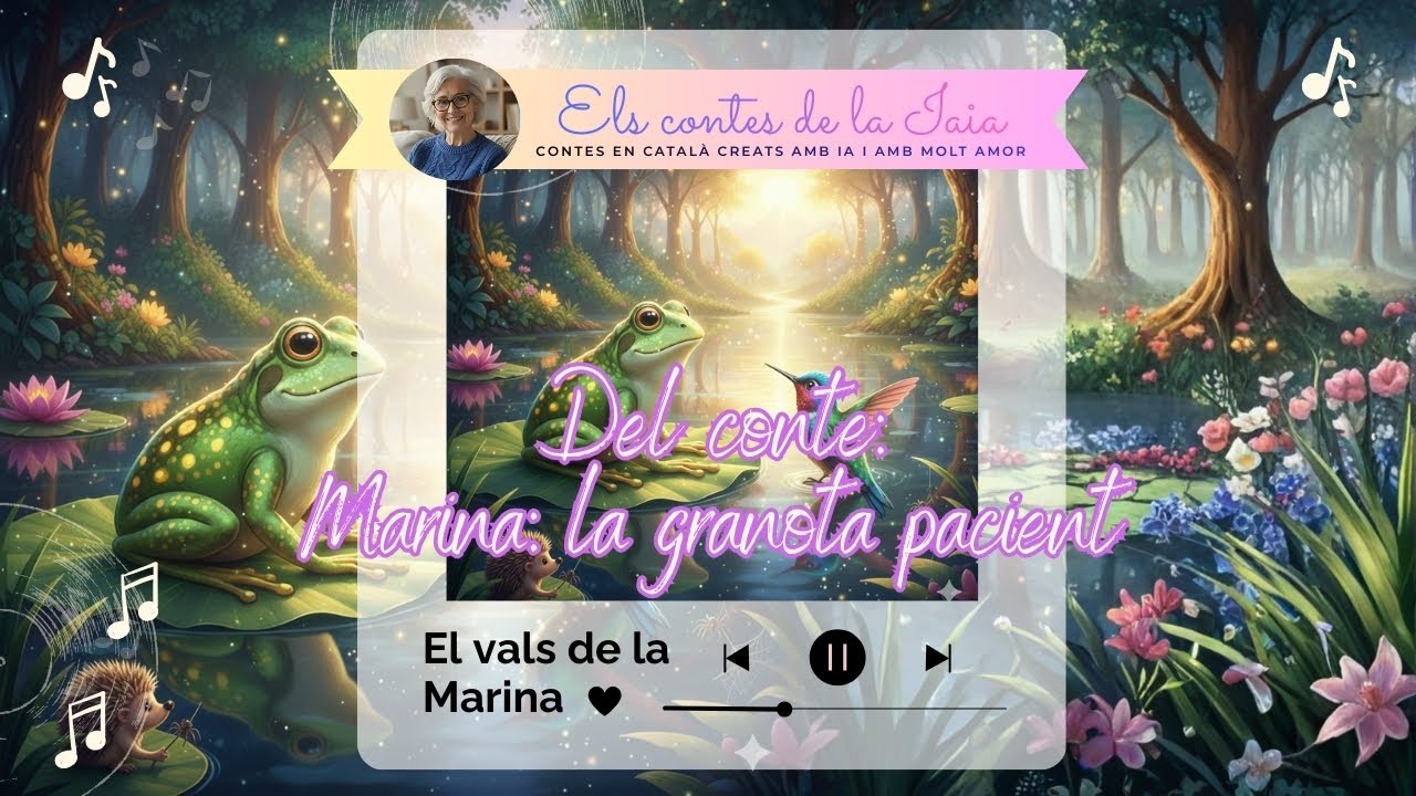 Cançó de la paciència per nens - Vals relaxant en català | Mindfulness infantil. #contesdelaiaia