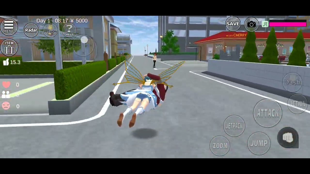 Tutoriais no sakura school simulator♡♡♡
