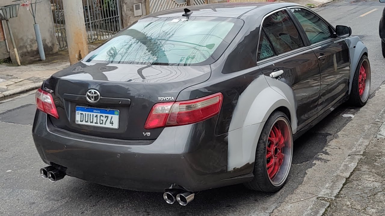 Como fazer Body kit #fenders #windibody de aço feito a mão para Toyota Camry etapa4 #brasil #bodykit