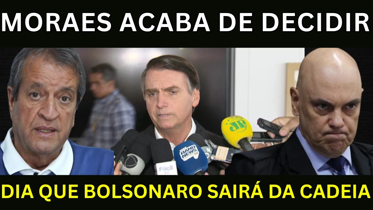 URGENTE - AGORA - QUANDO BOLSONARO SAIRÁ DA CADEIA - Costa Neto de pronuncia - farsa ???