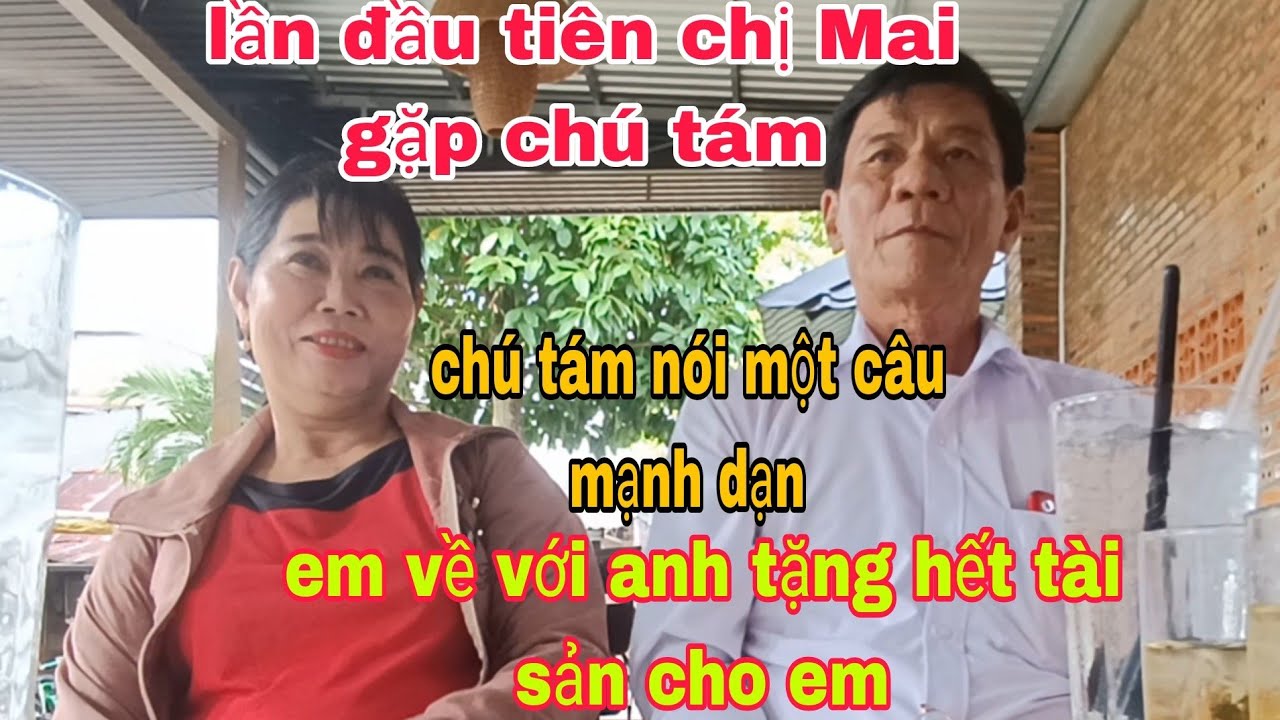 772) , lần đầu tiên chị Mai gặp chú tám, nói chuyện chị Mai đứng hình luôn# tiensongnuoc